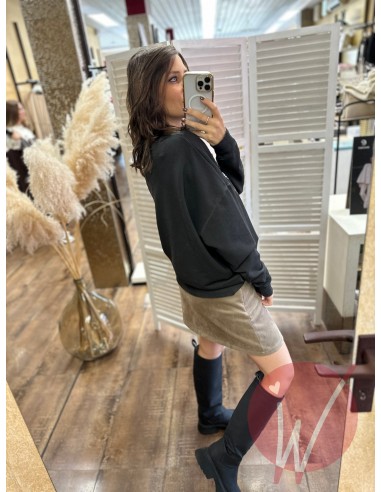 Felpa Indigo Nero - HAVE ONE