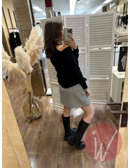 Minigonna Praga Nero - HAVE ONE