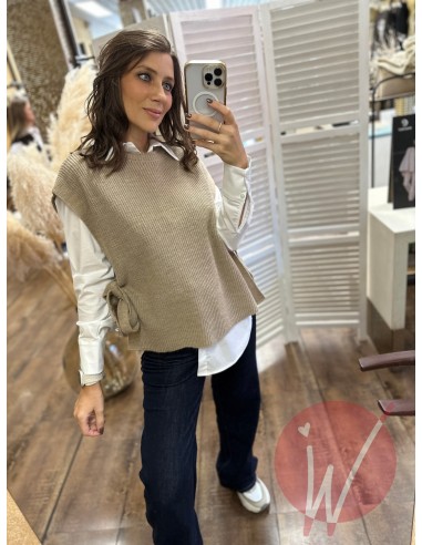 Gilet Fiocchi Janis Beige - HAVE ONE