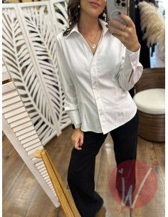 Camicia Polo Oxford Bianco 2