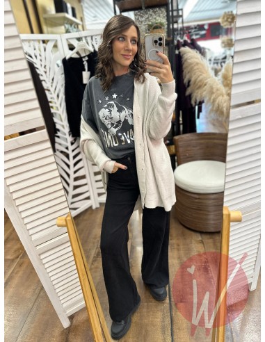 Cardigan Over Abigail Gesso