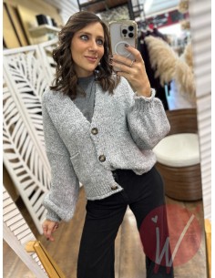 Pull Giacca Nevada Grigio -...