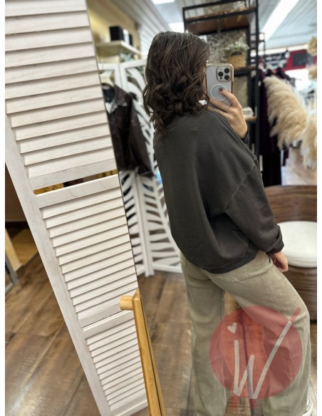 Felpa Indigo Moro - HAVE ONE