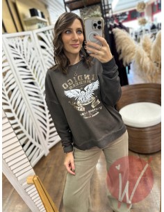 Felpa Indigo Moro - HAVE ONE 2