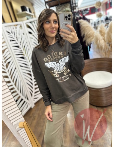 Felpa Indigo Moro - HAVE ONE