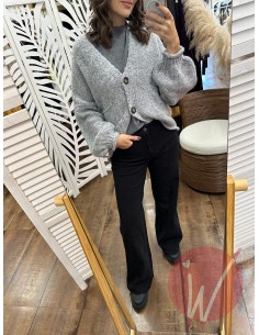 Jeans Palazzo Tokyo Nero 2