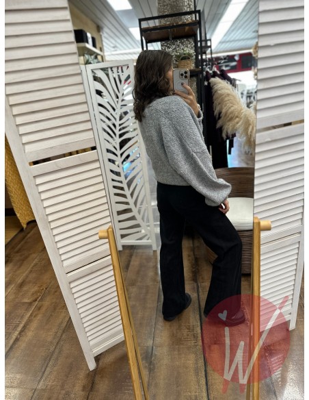 Jeans Palazzo Tokyo Nero