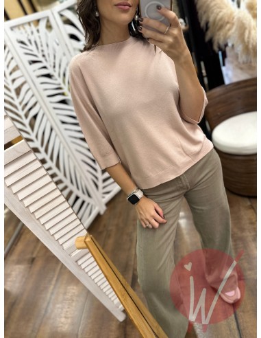 Maglia Aurora Rosa Cipria