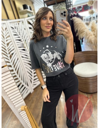 T-Shirt Tiger Nero - HAVE ONE