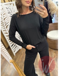 Maglia Lurex Crystal Nero 2