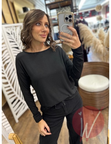 Maglia Lurex Crystal Nero