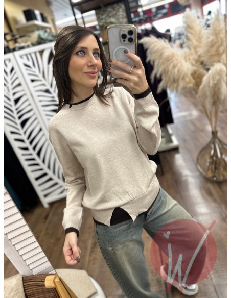 Maglia Charlotte Beige