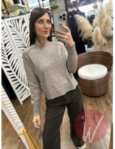 Maglia Mary Beige Melange