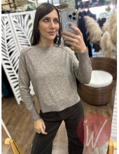 Maglia Mary Beige Melange 2