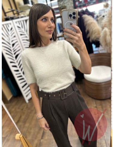 Pull Blanche Gesso