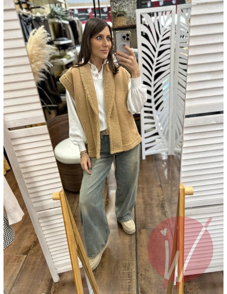 Gilet Teddy Cammello - HAVE ONE