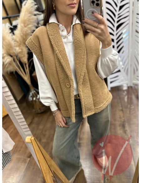 Gilet Teddy Cammello - HAVE ONE