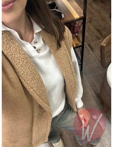 Gilet Teddy Cammello - HAVE ONE