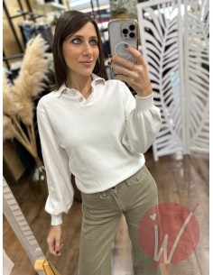 Maglia Polo Clio Panna