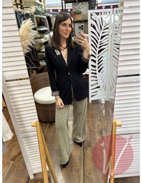 Jeans Palazzo Tokyo Tortora