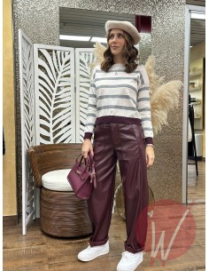 Pantalone Ecopelle Boston...