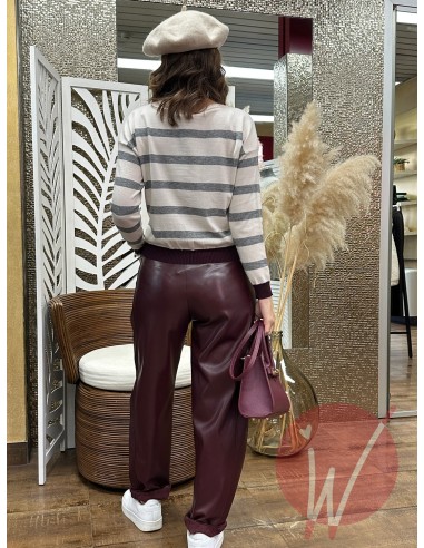 Maglia Righe Amanda Bordeaux