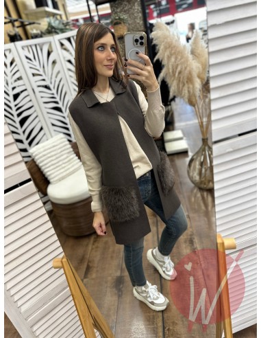 Gilet Toronto Moro