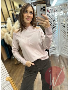 Maglia Scarlett CutOut Rosa...
