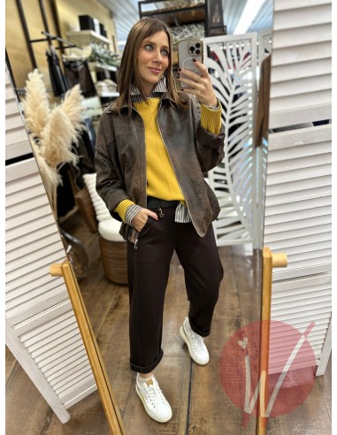 Bomber Ecopelle Lauren Moro - HAVE ONE Bomber Ecopelle Lauren Moro - HAVE ONE