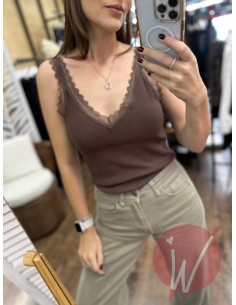 Top Pizzo Chantal Cacao 2