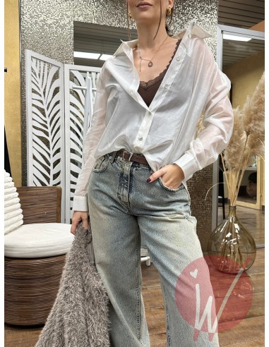 Camicia Celine Gesso