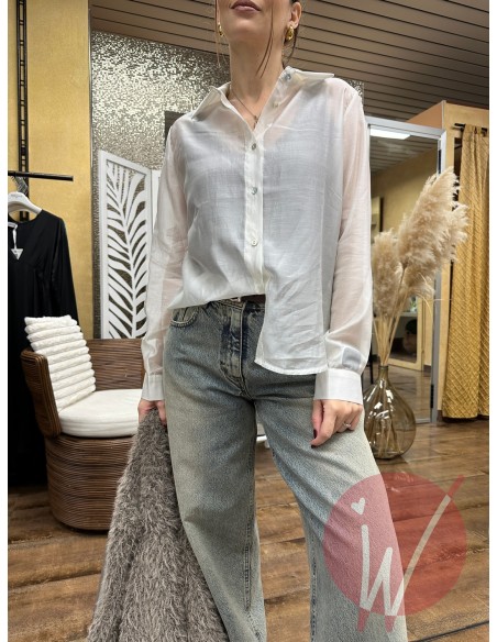 Camicia Celine Gesso