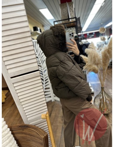 Piumino Corto Zurigo Moro Piumino Corto Zurigo Moro