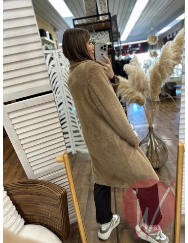 Cappotto EcoFur Odessa Cammello Cappotto EcoFur Odessa Cammello