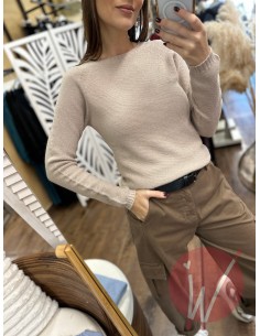 Maglia Slim Dafne Beige 2