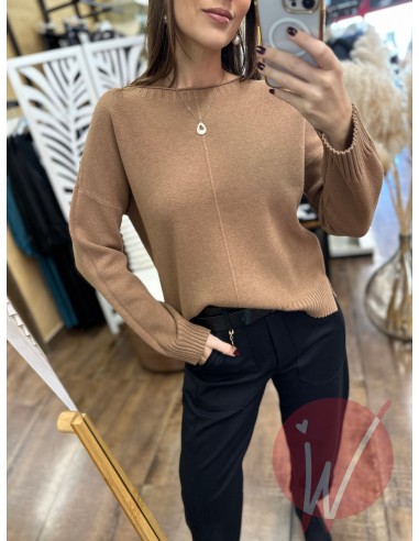 Maglia Camille Moka Maglia Camille Moka