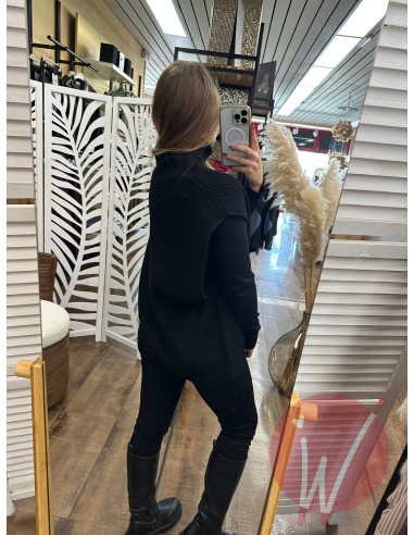 Gilet Over Jill Nero Gilet Over Jill Nero