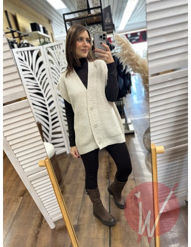 Gilet Over Jill Burro Gilet Over Jill Burro
