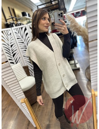 Gilet Over Jill Burro Gilet Over Jill Burro