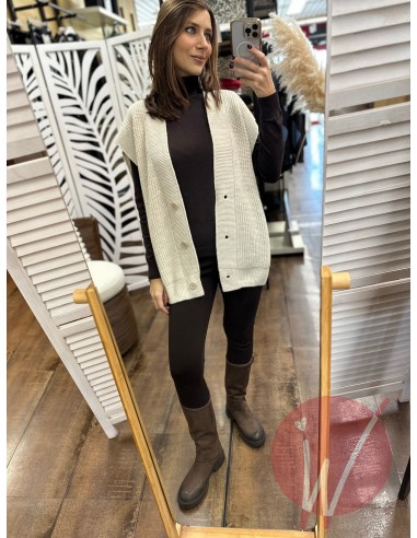 Gilet Over Jill Burro Gilet Over Jill Burro