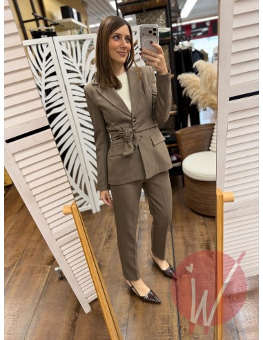 Tailleur Istanbul Fango Melange Tailleur Istanbul Fango Melange