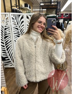 Ecopelliccia Mongolia Panna