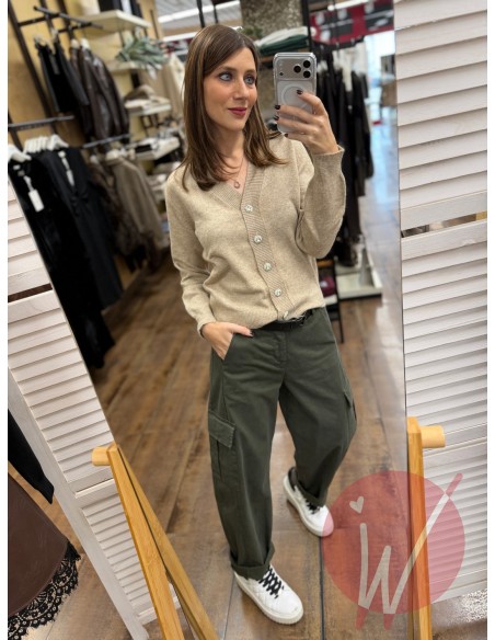 Pantalone Cargo Liverpool Verde Militare
