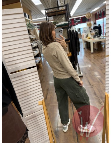 Pantalone Cargo Liverpool Verde Militare Pantalone Cargo Liverpool Verde Militare