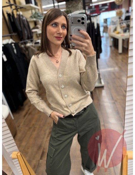 Cardigan Celine Beige