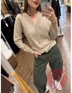 Cardigan Celine Beige 2
