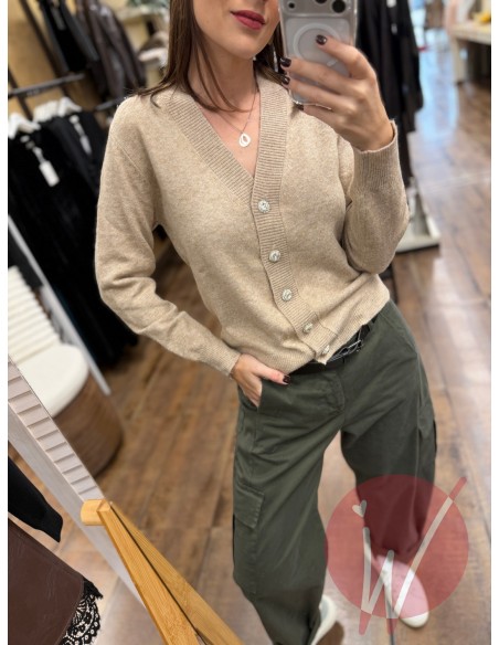 Cardigan Celine Beige