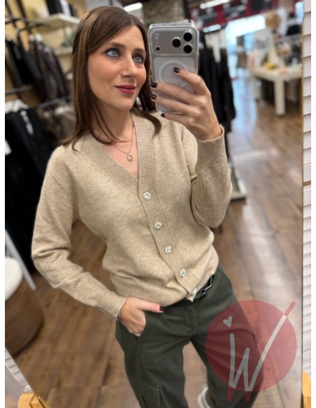 Cardigan Celine Beige