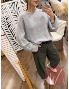 Maglia Cookie Grigio Perla 2