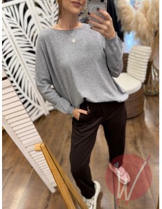 Maglia Over Sandy Grigio... 2